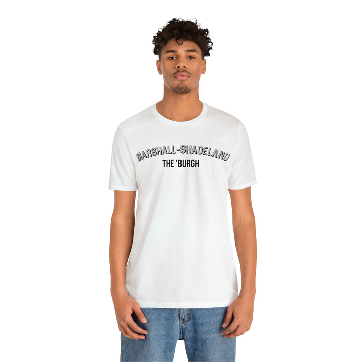 Marshall-Shadeland - The Burgh Neighborhood Series - Unisex Jersey Short Sleeve Tee T-Shirt Printify   