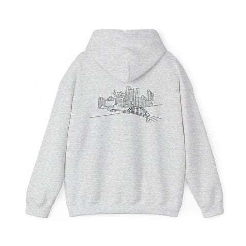 Pittsburgh Skyline Unisex Heavy Blend™ Hooded Sweatshirt