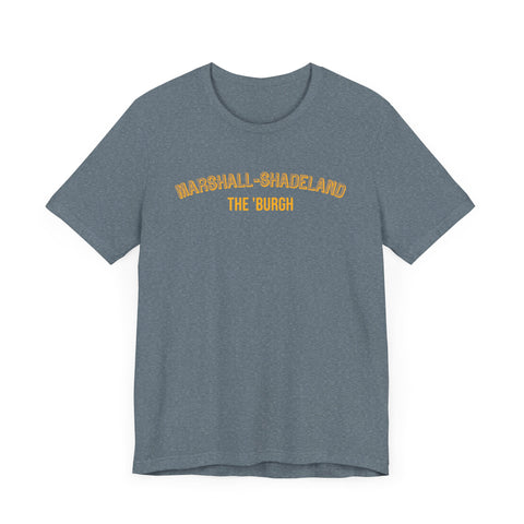 Marshall-Shadeland - The Burgh Neighborhood Series - Unisex Jersey Short Sleeve Tee T-Shirt Printify   