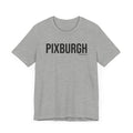 Pittsburgh PIXBURGH Short Sleeve T-Shirt T-Shirt Printify Athletic Heather XS