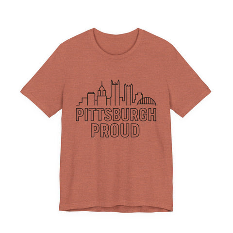 Pittsburgh Proud - Unisex Jersey Short Sleeve Tee