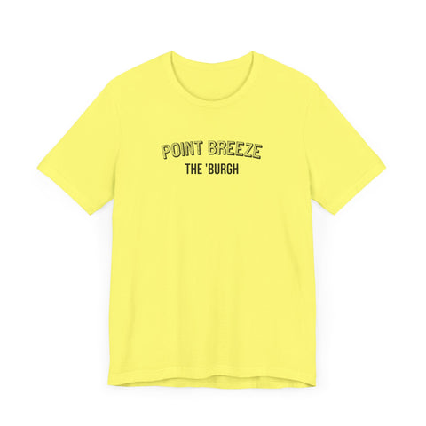 Point Breeze - The Burgh Neighborhood Series - Unisex Jersey Short Sleeve Tee T-Shirt Printify   