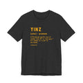 Pittsburghese Definition Series - Yinz - Short Sleeve Tee T-Shirt Printify Dark Grey Heather S