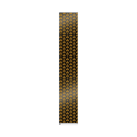 Play Renegade Wrapping Paper Roll — Black & Gold 'Ho Ho Ho' Holiday Gift Wrap