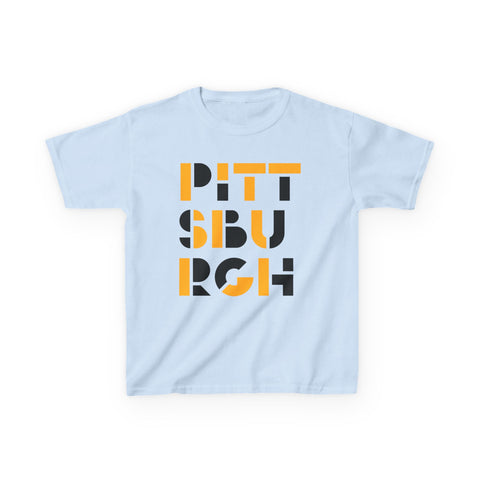 Pittsburgh City Art - Kids Graphic T-Shirt