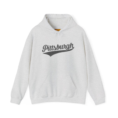 Pittsburgh Varsity Retro Heavy Blend Hooded Sweatshirt