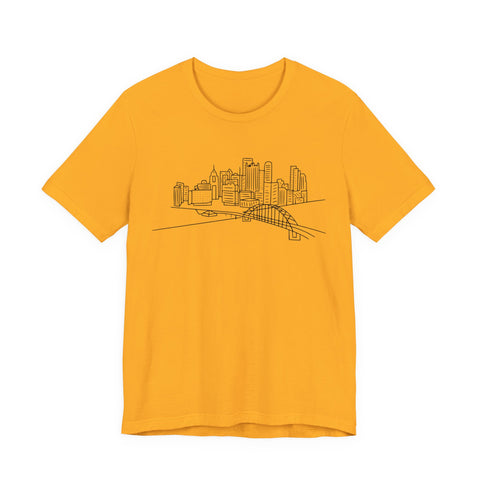 Pittsburgh Skyline Short Sleeve T-Shirt