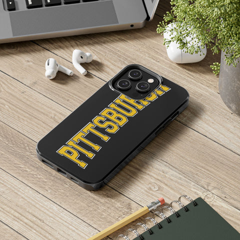 Pittsburgh Varsity Letters Phone Case Mate Tough