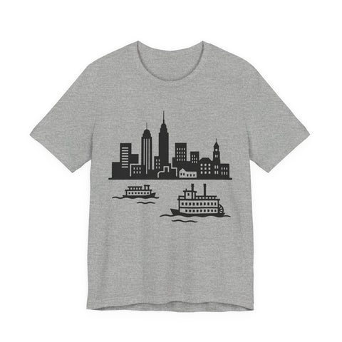 Pittsburgh Skyline Graphic - Unisex Jersey Short Sleeve Tee