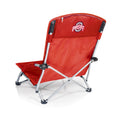 Ohio State Buckeyes - Tranquility Beach Chair with Carry Bag  Picnic Time Family of Brands Red  