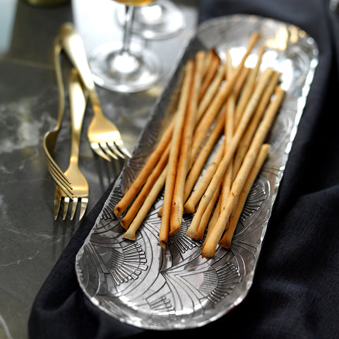 1923 Small Breadstick Tray (Aluminum)