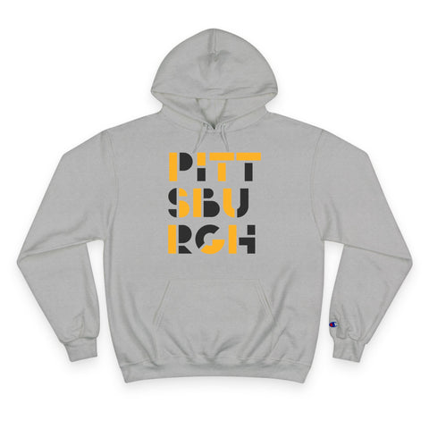 Pittsburgh Victory Jump - Print on back - Champion Hoodie