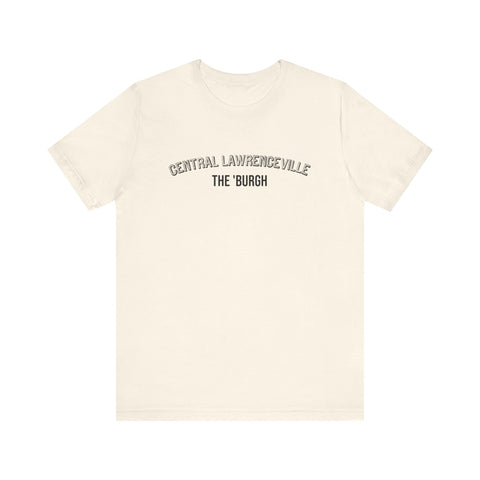 Central Lawrenceville  - The Burgh Neighborhood Series - Unisex Jersey Short Sleeve Tee T-Shirt Printify Natural S 