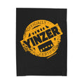 Certified Yinzer Stamped Design Velveteen Plush Blanket Blanket Printify 60" × 80"  