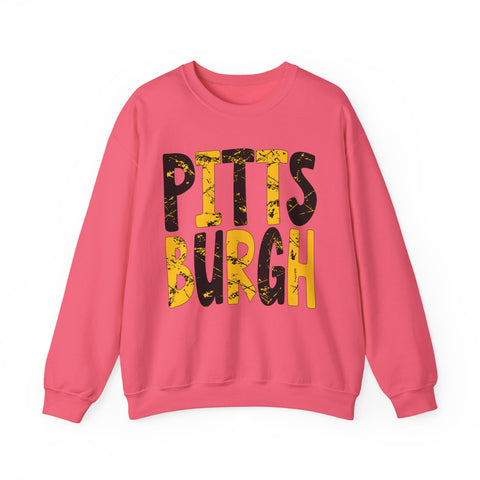 Painted Pittsburgh - Heavy Blend™ Crewneck Sweatshirt