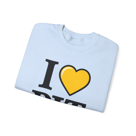 I Heart PIT - Gildan Heavy Blend™ Crewneck Sweatshirt