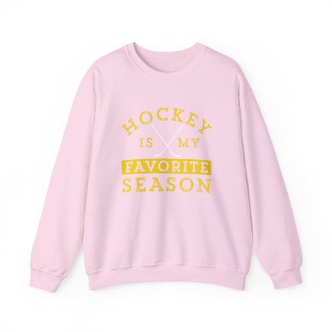 Hockey Is My Favorite Season - Heavy Blend™ Crewneck Sweatshirt