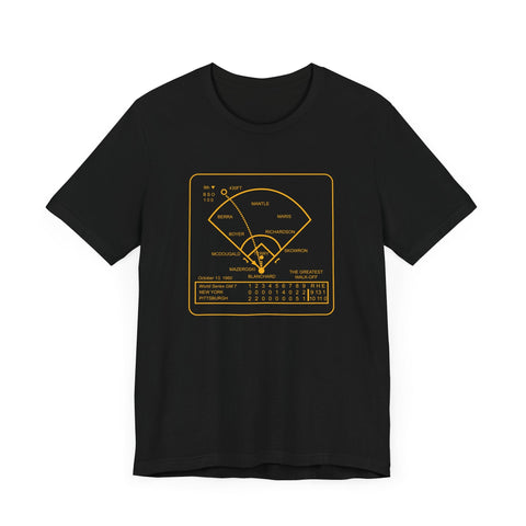 1960 World Series Tee - Roberto Clemente Pittsburgh Sports Shirt | Soft Cotton Jersey T-Shirt - YinzerShop