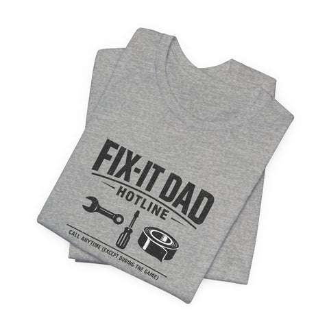 Fix-It Dad Hotline Tee | Dad Identity, Vintage Typography
