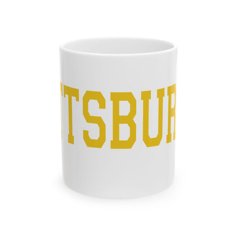 Pittsburgh Varsity Letters -  Coffee Mugs (11oz, 15oz)