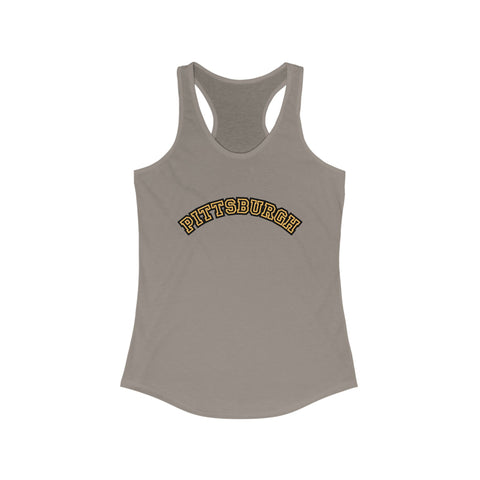 Pittsburgh Block Letters - Women's Tang Top