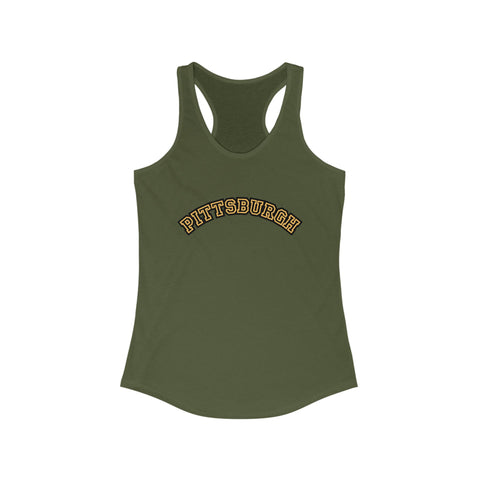 Pittsburgh Block Letters - Women's Tang Top