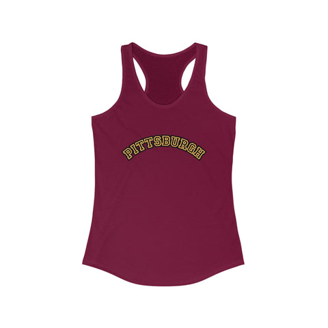 Pittsburgh Block Letters - Women's Tang Top