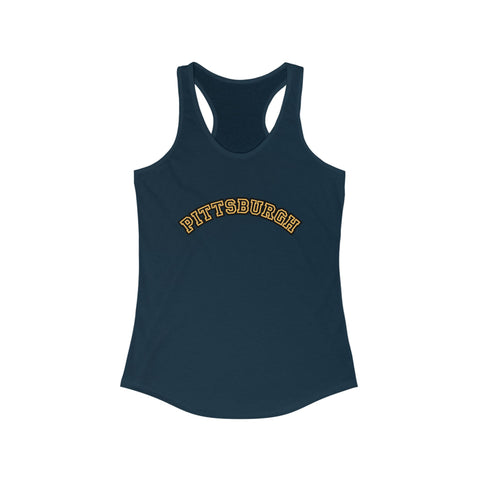 Pittsburgh Block Letters - Women's Tang Top
