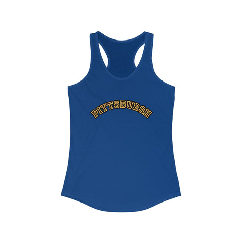Pittsburgh Block Letters - Women's Tang Top