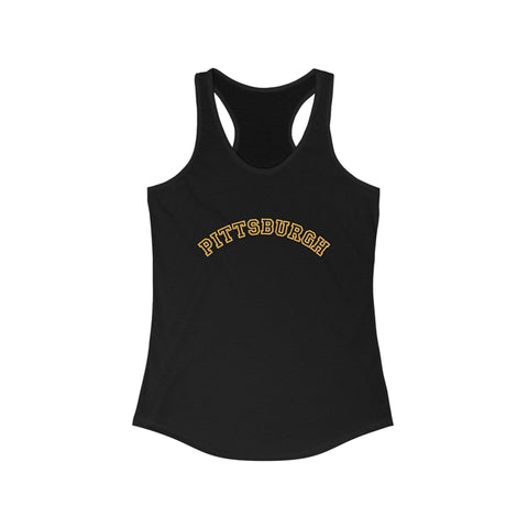 Pittsburgh Block Letters - Women's Tang Top