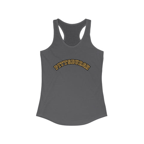 Pittsburgh Block Letters - Women's Tang Top