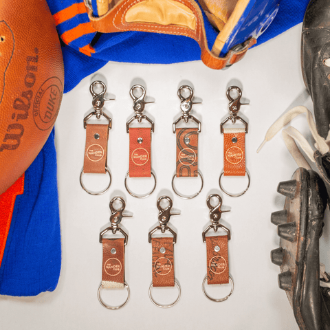 Football Wanderchain – Handcrafted Football Keychain & Portable Token Organizer