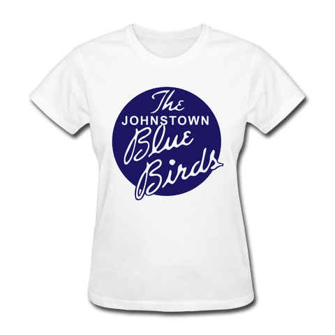 Johnstown Blue Birds Women's T-Shirt T-Shirt Vintage Ice Hockey white S 