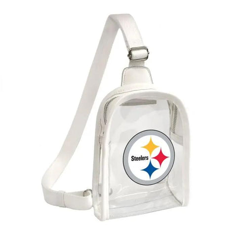Pittsburgh Steelers Clear Sling Bag Bags Little Earth Productions   