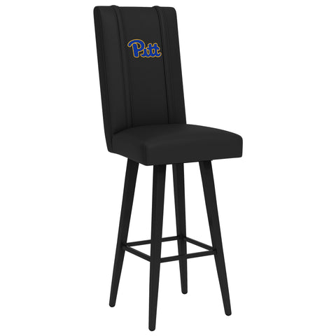 Swivel Bar Stool 2000 with Pittsburgh Panthers Logo Collegiate Furniture Zipchair   