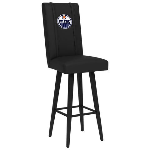 Swivel Bar Stool 2000 Edmonton Oilers Logo