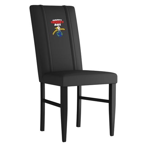 Side Chair 2000 with Father's Day Super Dad Logo Panel Set of 2