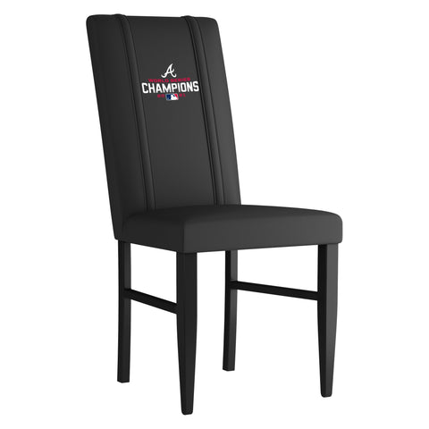 Side Chair 2000 with Atlanta Braves 2021 World Champions Logo Set of 2