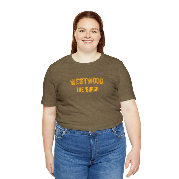 West Wood - The Burgh Neighborhood Series - Unisex Jersey Short Sleeve Tee T-Shirt Printify   