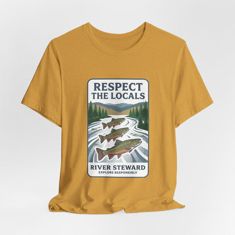 Respect the Locals River Steward Tee | Protect Our National Parks, Vintage Outdoor