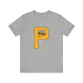 Bridges - P for Pittsburgh Series - Short Sleeve Tee T-Shirt Printify Athletic Heather S 