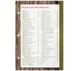 Travel Stamps - Checklist Dividers Pages Travel Stamps U.S. National Parks  