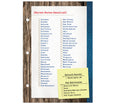 Travel Stamps - Checklist Dividers Pages Travel Stamps United States  