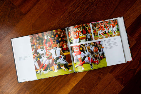 Chiefs Championship Book - Patrick Mahomes & Kansas City Chiefs 2022-23 Season Hardcover Collector Edition