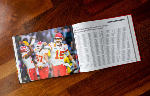 Kansas City Chiefs Book – Patrick Mahomes & 2022 Championship Hardcover Collector’s Edition