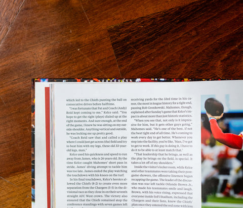 Kansas City Chiefs Book – Patrick Mahomes & 2022 Championship Hardcover Collector’s Edition