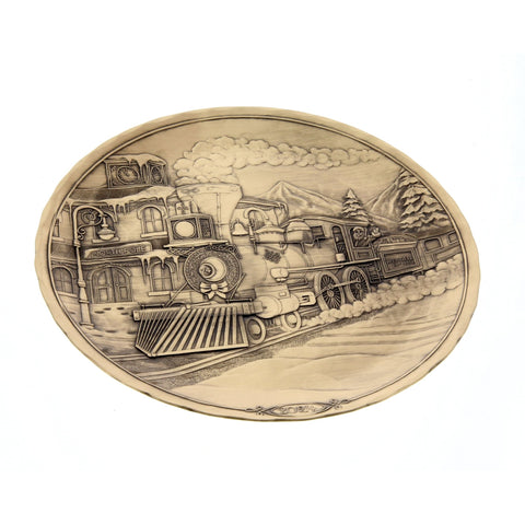 2024 Annual Plate- The Wendell Express (Bronze) Decorative Serving Dish - YinzerShop