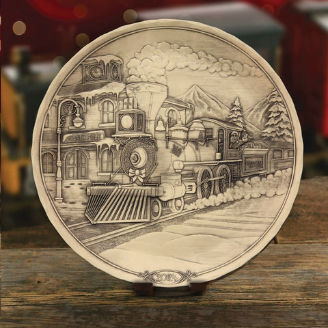 2024 Annual Plate- The Wendell Express (Bronze) Decorative Serving Dish - YinzerShop