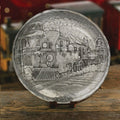 2024 Annual Plate- The Wendell Express (Pewter) Decorative Serving Dish - YinzerShop
