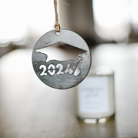 Graduation Candle + Ornament Set